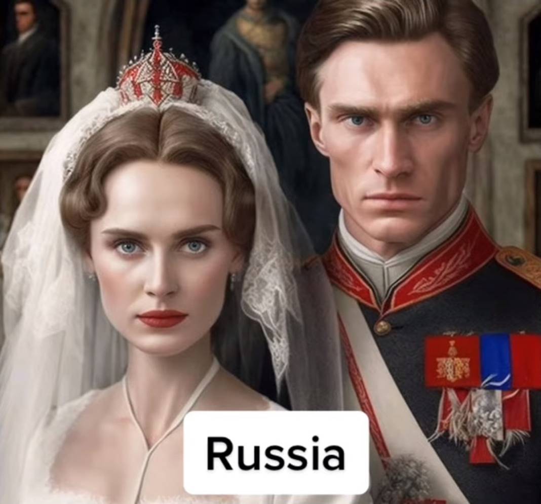 Yapay zekaya sordular, resmetti: İşte Türkiye dahil yapay zekaya göre gelin ve damat olarak ülkeler... 24